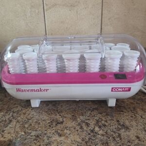 Conair Wavemaker 20 Hot Rollers Set Large Small Curlers & Clips Tested HS16 NWOB